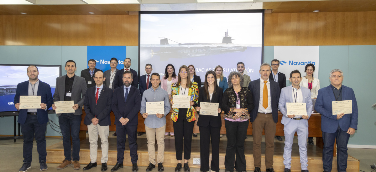 La Cátedra Isaac Peral entrega en NAVANTIA sus premios anuales